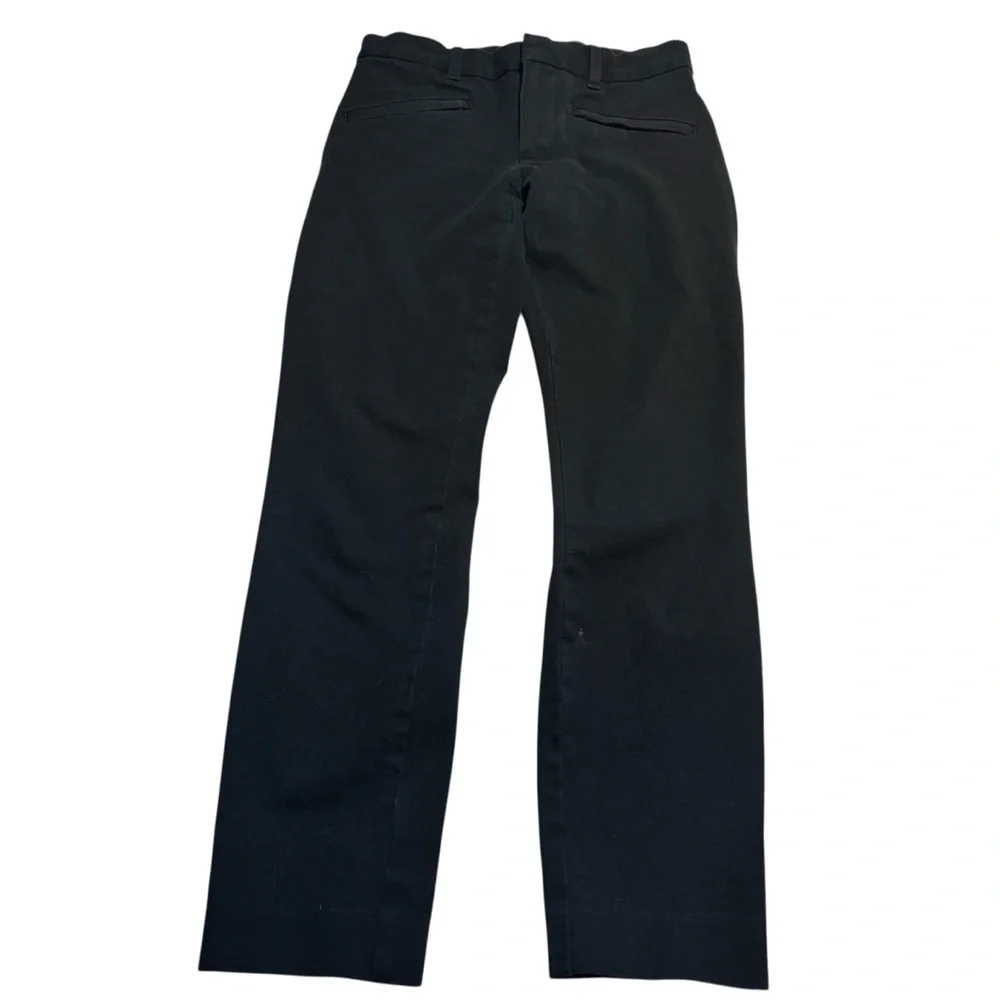 GAP Skinny Ankle B Pants Sz 00R True Black Stretch Cotton Spandex Cropped Pants